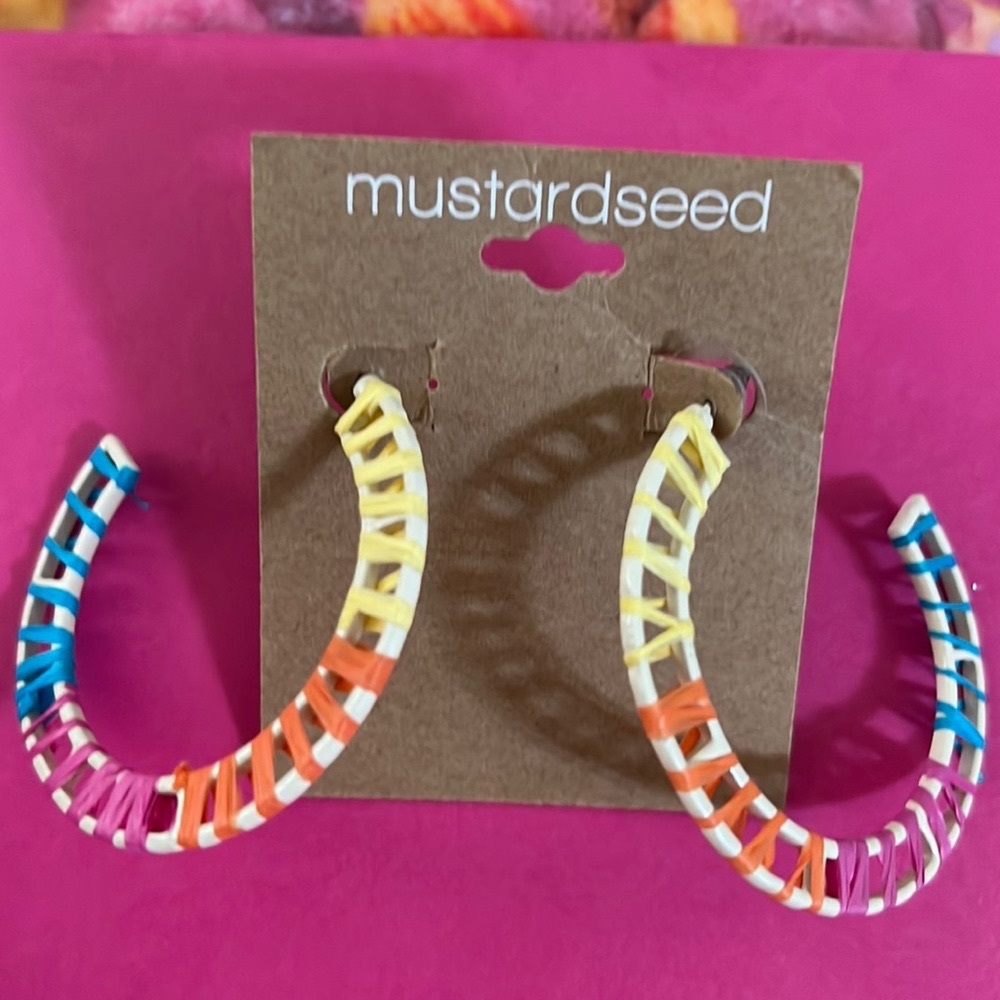 New Beautiful Multi-Colorful Hoops